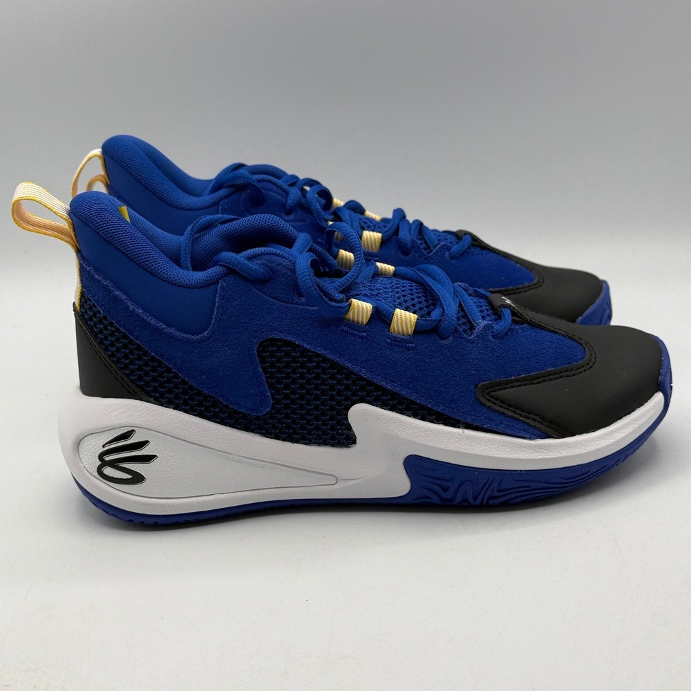 Under Armour GS Curry 3Z 25 SDE Sneakers Kids 4Y Blue Black Shoes 6001882-400